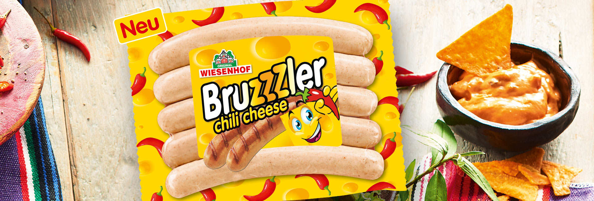 Bruzzzler chili cheese von WIESENHOF